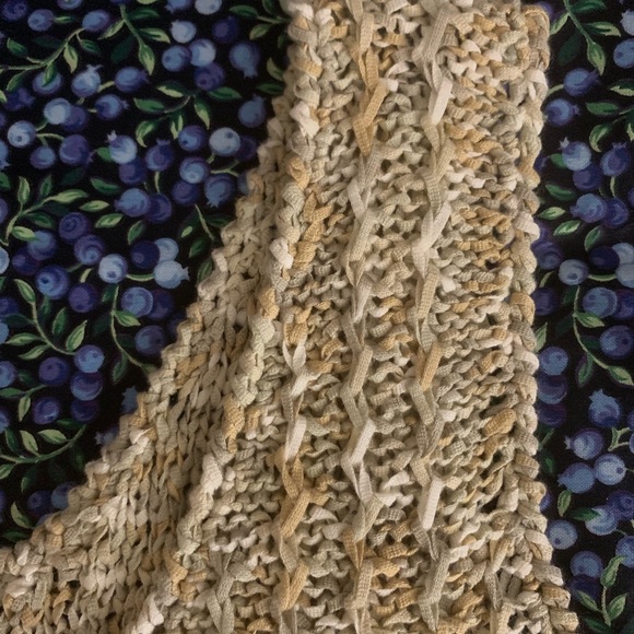 J’Envie New York Tank Top Loose Waffle Weave Sleeveless Shell Marled Neutral - Picture 5 of 5